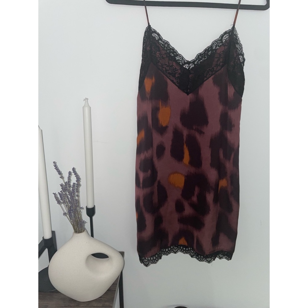 Leopard print Zara dress
